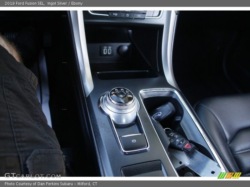 Ingot Silver / Ebony 2019 Ford Fusion SEL