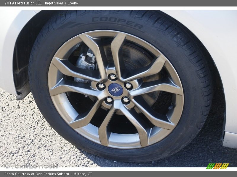 Ingot Silver / Ebony 2019 Ford Fusion SEL