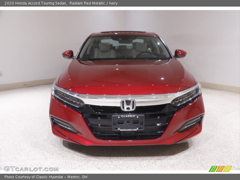 Radiant Red Metallic / Ivory 2020 Honda Accord Touring Sedan
