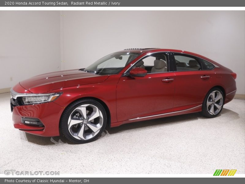 Radiant Red Metallic / Ivory 2020 Honda Accord Touring Sedan