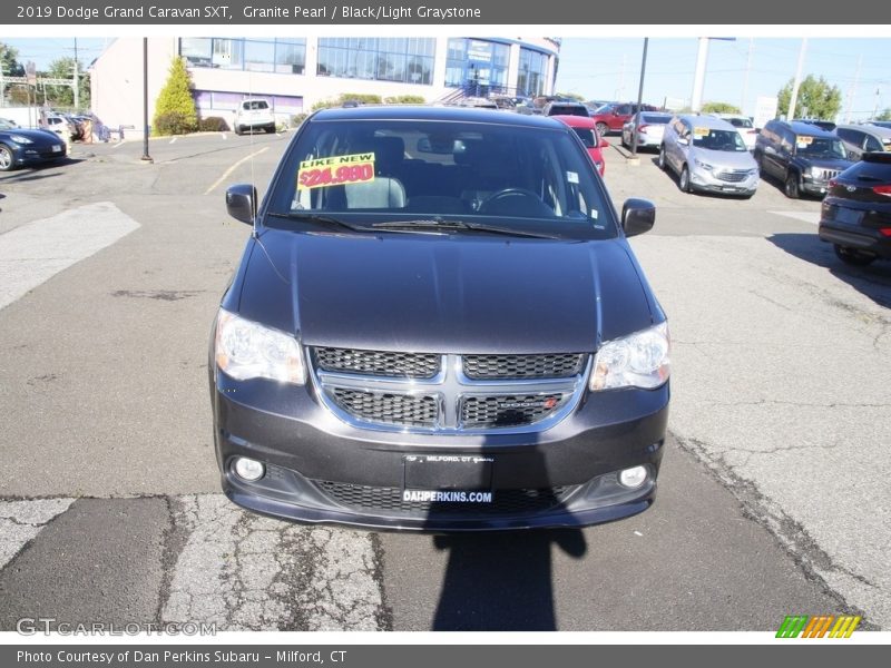 Granite Pearl / Black/Light Graystone 2019 Dodge Grand Caravan SXT