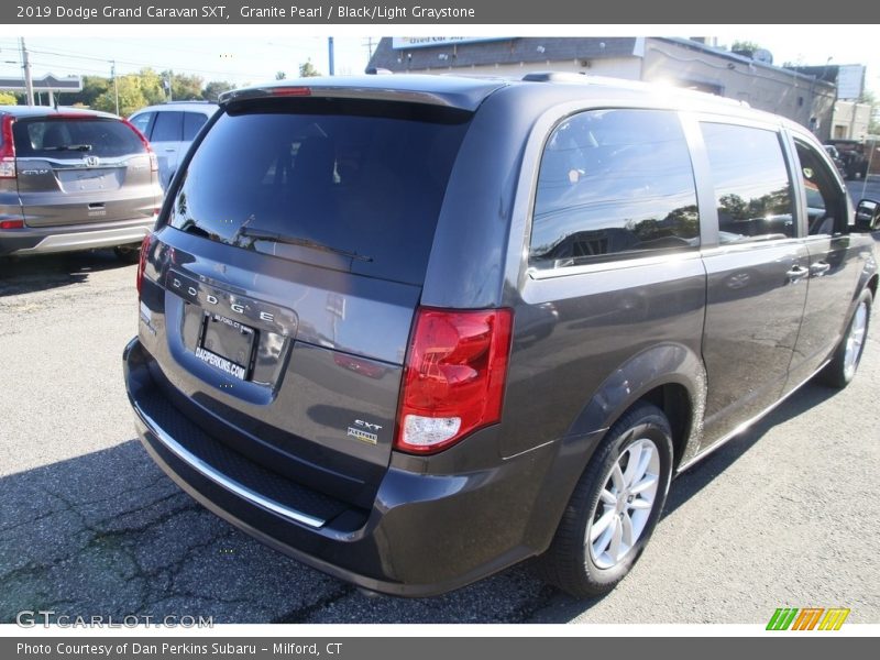 Granite Pearl / Black/Light Graystone 2019 Dodge Grand Caravan SXT