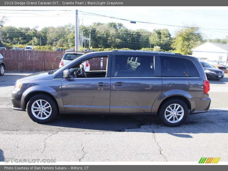 Granite Pearl / Black/Light Graystone 2019 Dodge Grand Caravan SXT