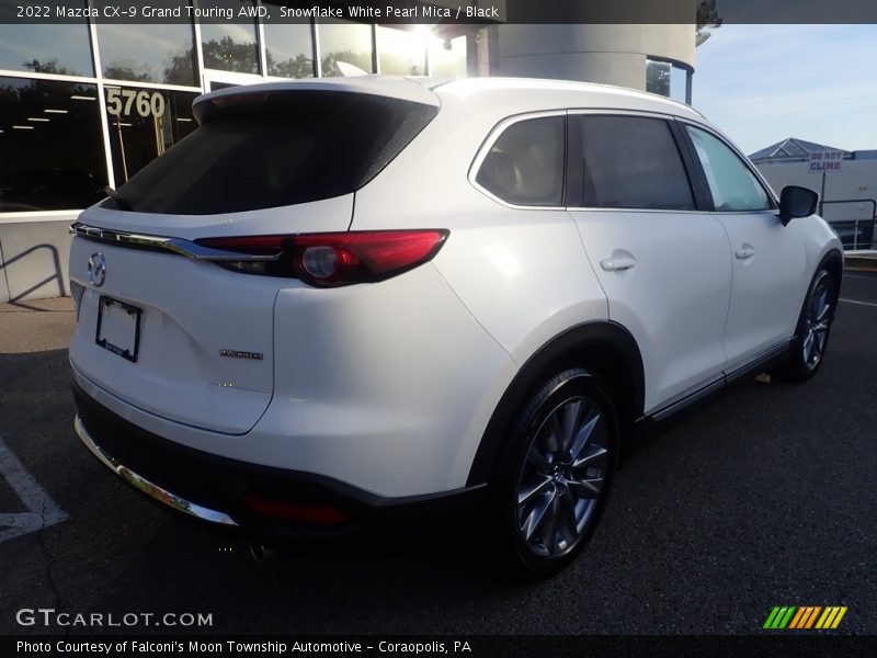 Snowflake White Pearl Mica / Black 2022 Mazda CX-9 Grand Touring AWD