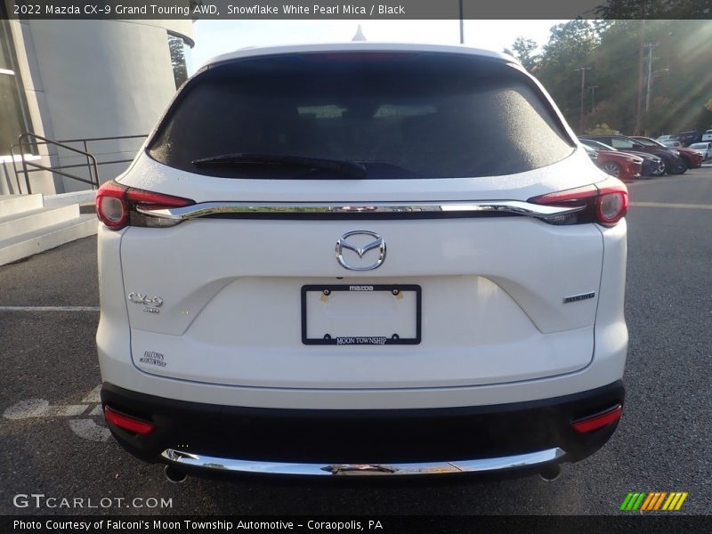 Snowflake White Pearl Mica / Black 2022 Mazda CX-9 Grand Touring AWD