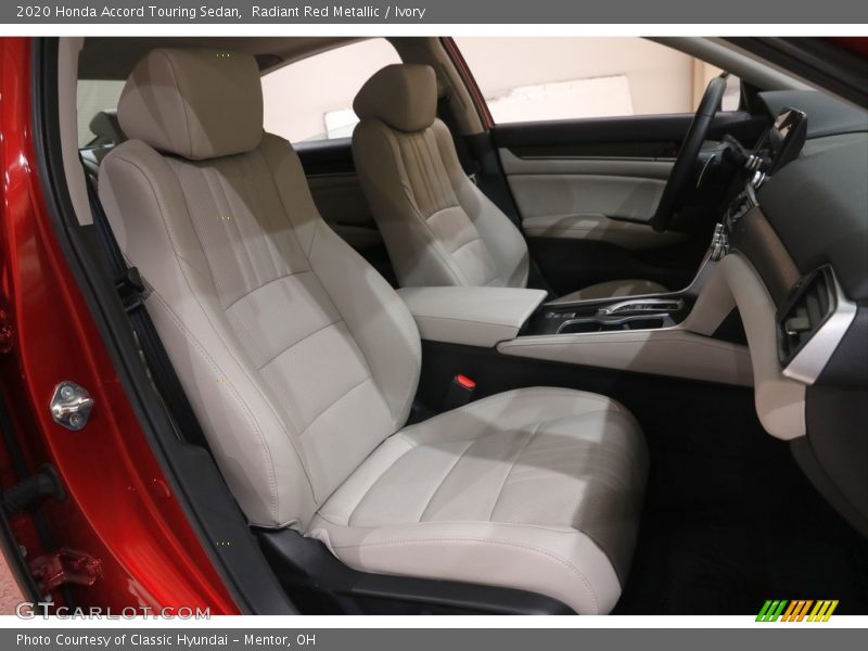 Radiant Red Metallic / Ivory 2020 Honda Accord Touring Sedan