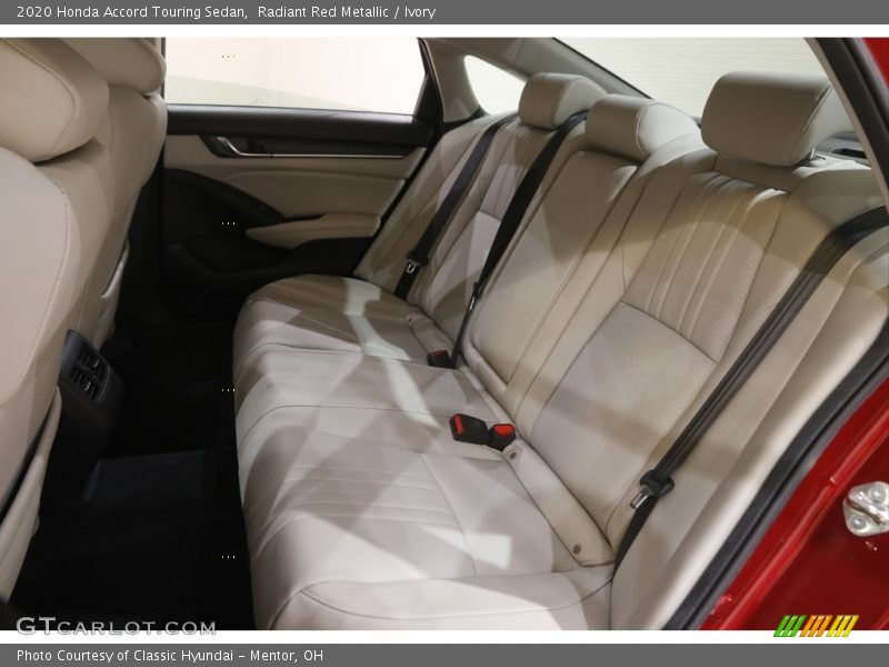 Radiant Red Metallic / Ivory 2020 Honda Accord Touring Sedan