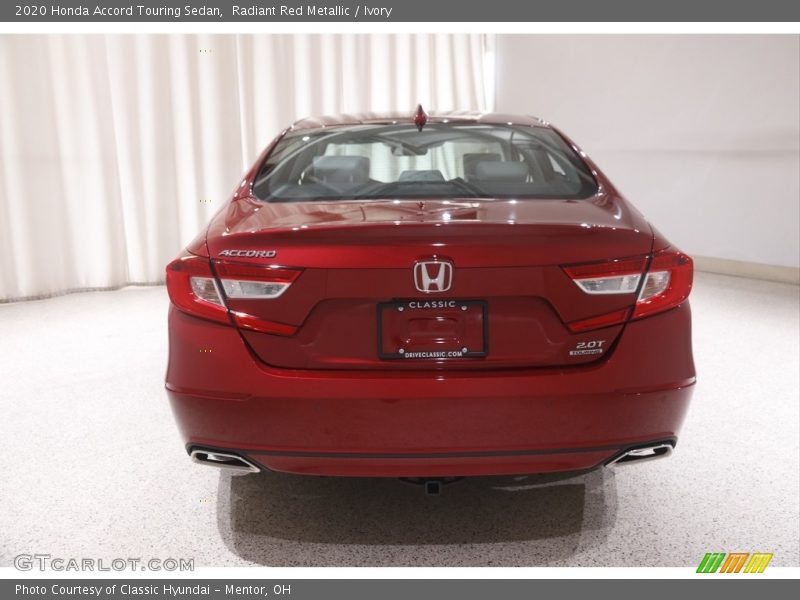 Radiant Red Metallic / Ivory 2020 Honda Accord Touring Sedan