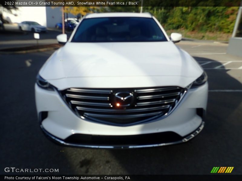 Snowflake White Pearl Mica / Black 2022 Mazda CX-9 Grand Touring AWD