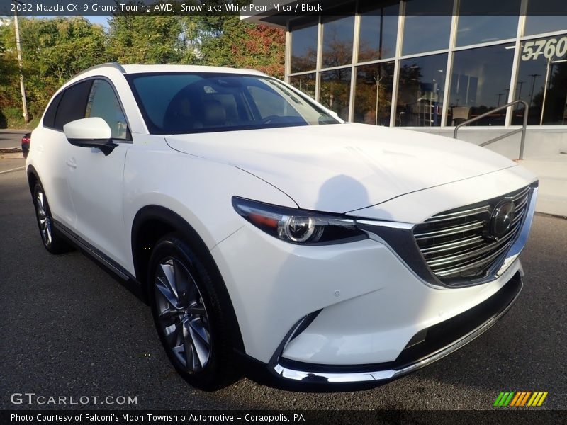 Snowflake White Pearl Mica / Black 2022 Mazda CX-9 Grand Touring AWD