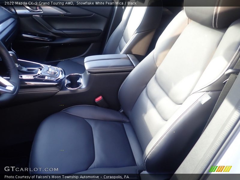 Snowflake White Pearl Mica / Black 2022 Mazda CX-9 Grand Touring AWD