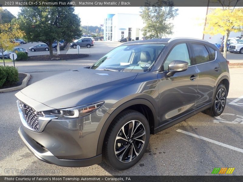 Machine Gray Metallic / Black 2023 Mazda CX-5 S Premium Plus AWD