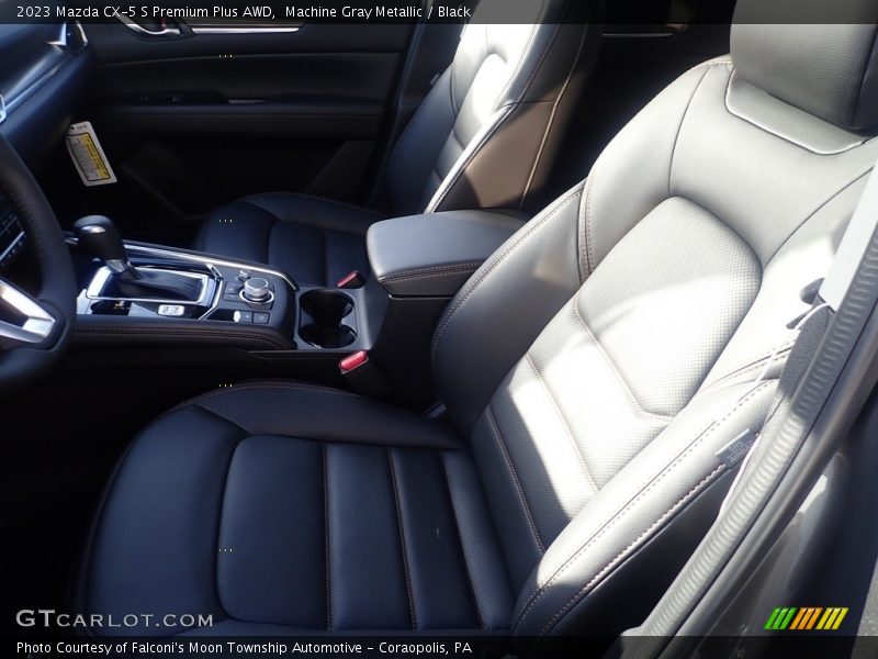 Machine Gray Metallic / Black 2023 Mazda CX-5 S Premium Plus AWD