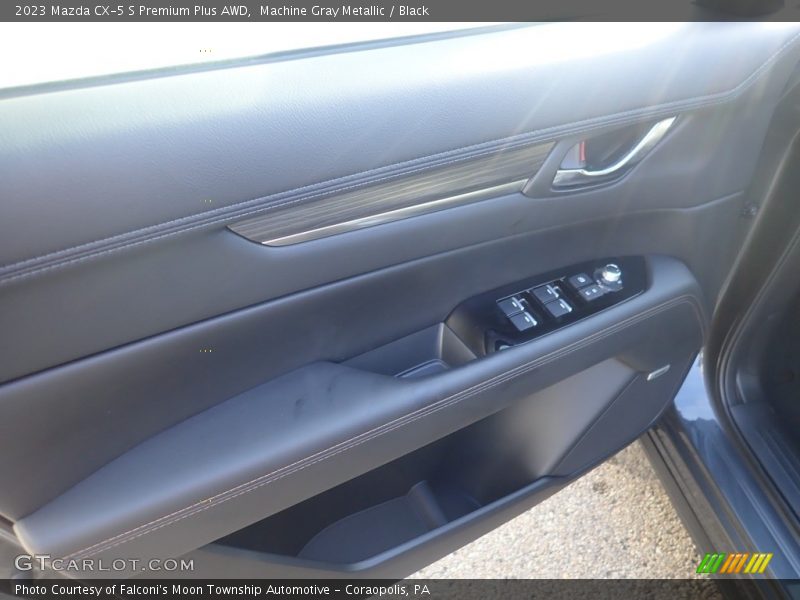 Machine Gray Metallic / Black 2023 Mazda CX-5 S Premium Plus AWD