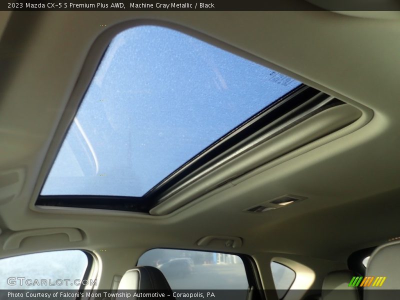 Machine Gray Metallic / Black 2023 Mazda CX-5 S Premium Plus AWD
