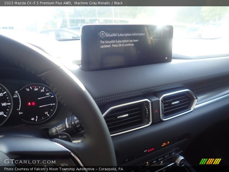 Machine Gray Metallic / Black 2023 Mazda CX-5 S Premium Plus AWD
