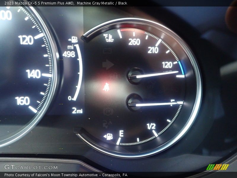 Machine Gray Metallic / Black 2023 Mazda CX-5 S Premium Plus AWD