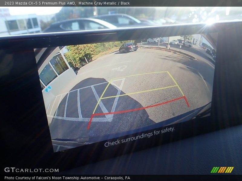 Machine Gray Metallic / Black 2023 Mazda CX-5 S Premium Plus AWD