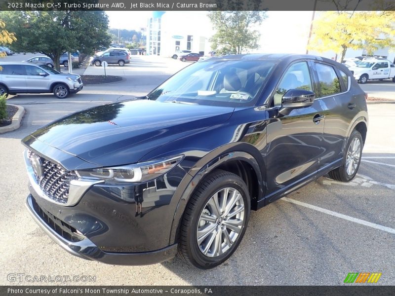 Front 3/4 View of 2023 CX-5 Turbo Signature AWD