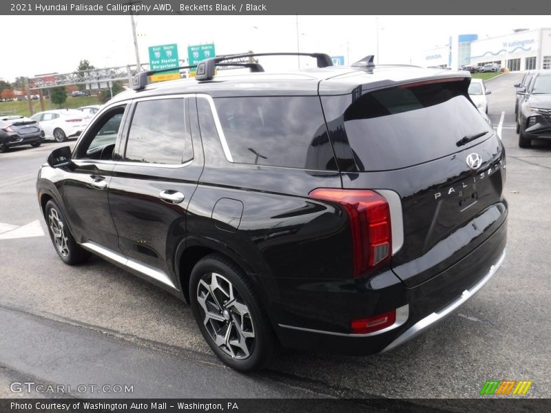 Becketts Black / Black 2021 Hyundai Palisade Calligraphy AWD