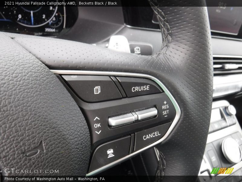 2021 Palisade Calligraphy AWD Steering Wheel