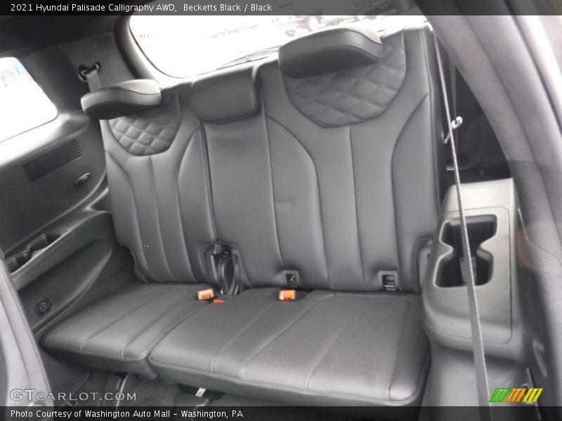 Rear Seat of 2021 Palisade Calligraphy AWD