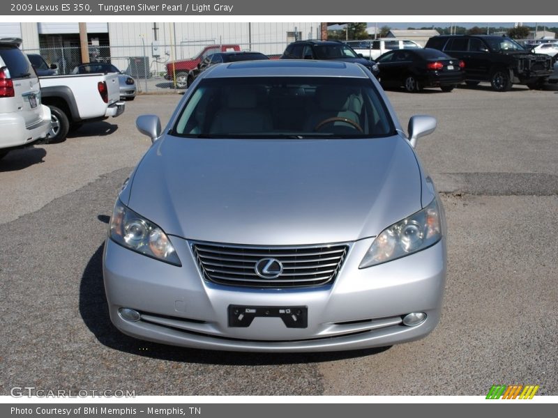 Tungsten Silver Pearl / Light Gray 2009 Lexus ES 350
