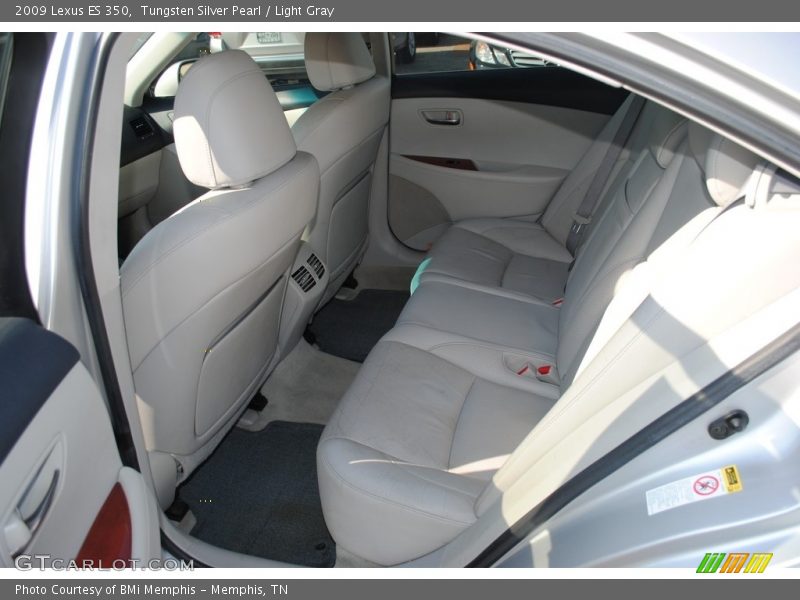 Tungsten Silver Pearl / Light Gray 2009 Lexus ES 350
