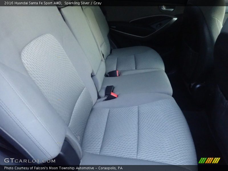 Rear Seat of 2016 Santa Fe Sport AWD