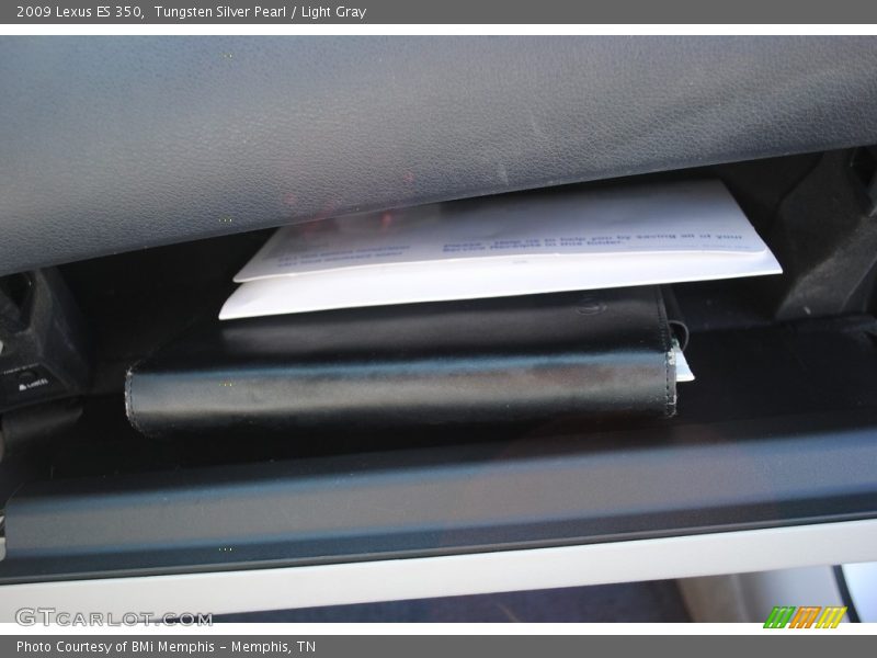 Tungsten Silver Pearl / Light Gray 2009 Lexus ES 350