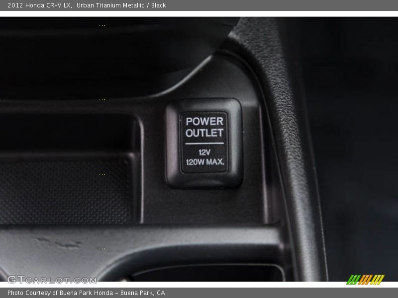 Urban Titanium Metallic / Black 2012 Honda CR-V LX