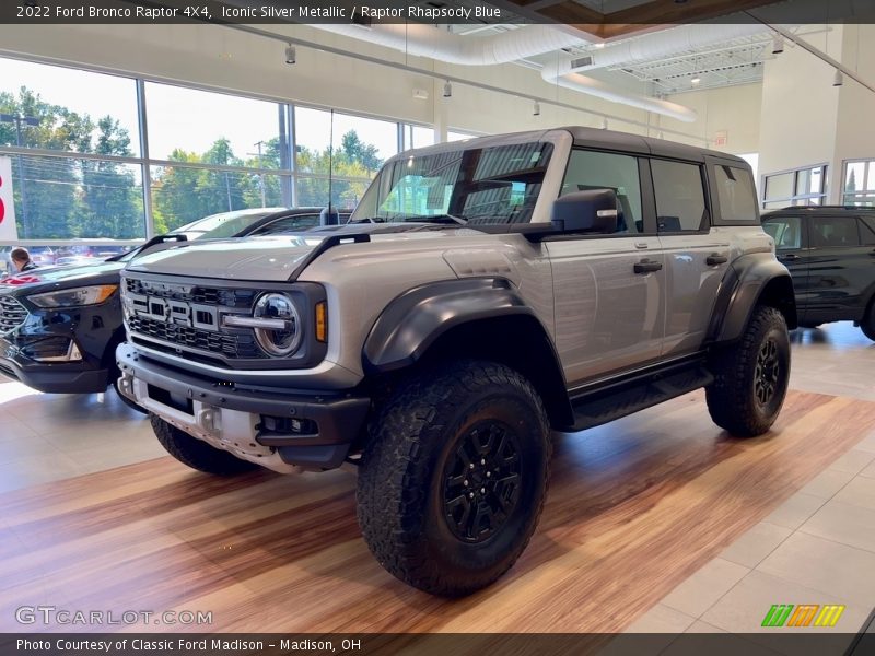  2022 Bronco Raptor 4X4 Iconic Silver Metallic