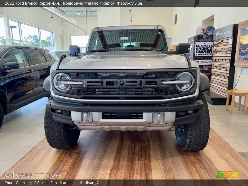  2022 Bronco Raptor 4X4 Iconic Silver Metallic