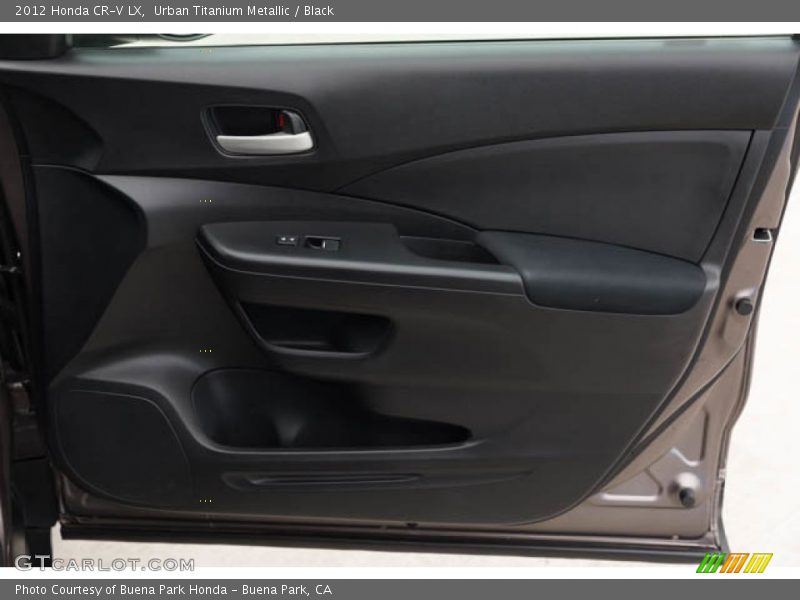 Urban Titanium Metallic / Black 2012 Honda CR-V LX