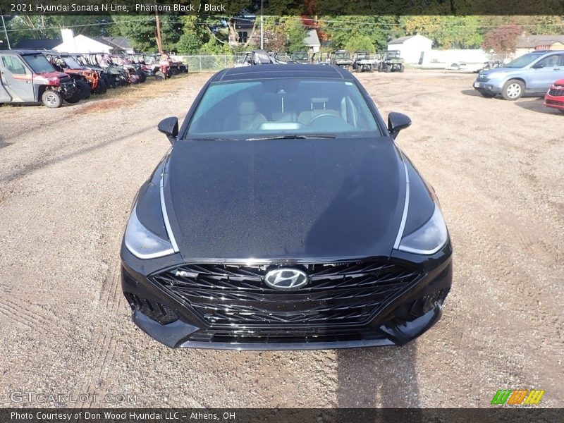 Phantom Black / Black 2021 Hyundai Sonata N Line