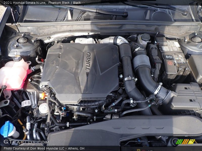  2021 Sonata N Line Engine - 2.5 Liter Turbocharged DOHC 16-Valve CVVT 4 Cylinder