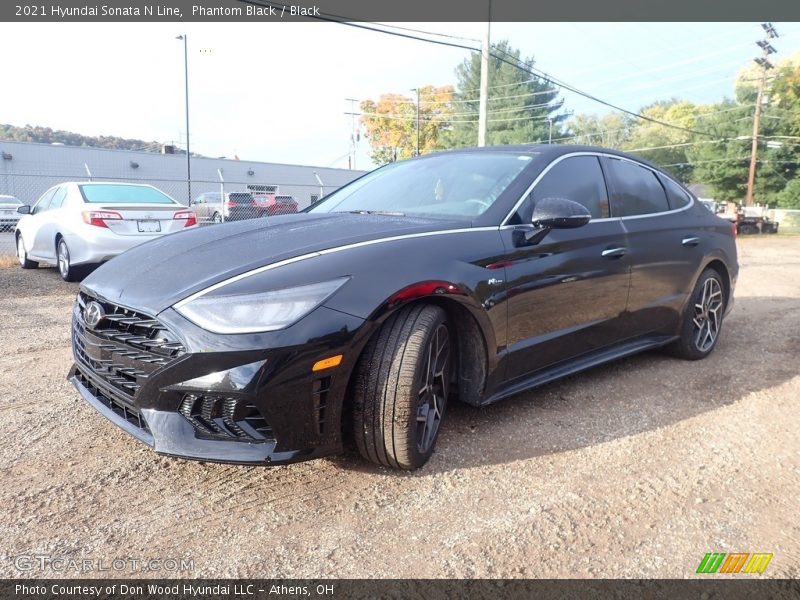 Phantom Black / Black 2021 Hyundai Sonata N Line