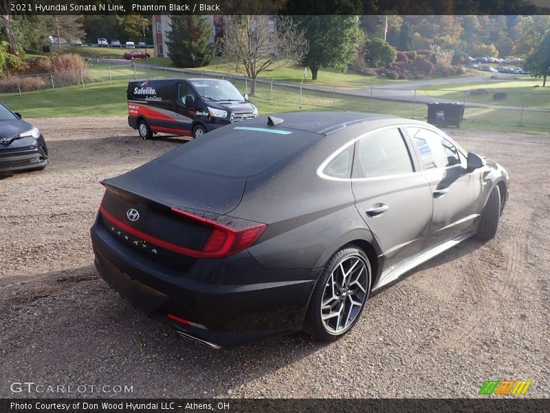 Phantom Black / Black 2021 Hyundai Sonata N Line