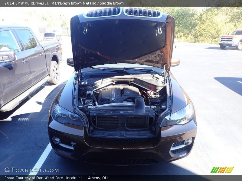 Marrakesh Brown Metallic / Saddle Brown 2014 BMW X6 xDrive35i
