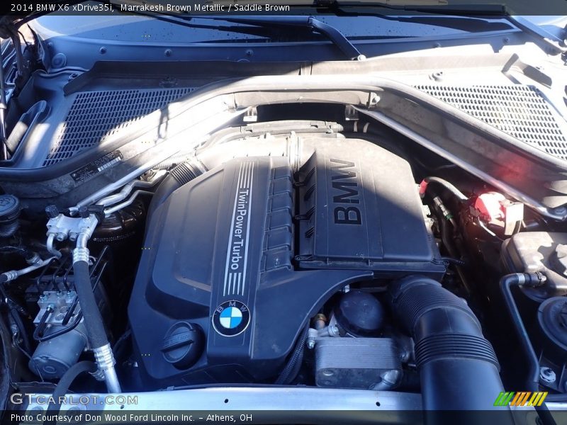 Marrakesh Brown Metallic / Saddle Brown 2014 BMW X6 xDrive35i