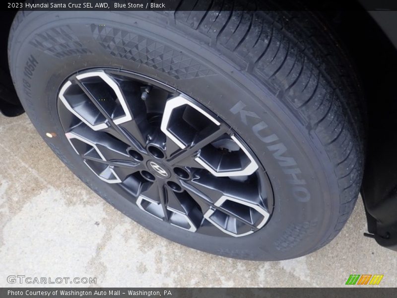 Blue Stone / Black 2023 Hyundai Santa Cruz SEL AWD
