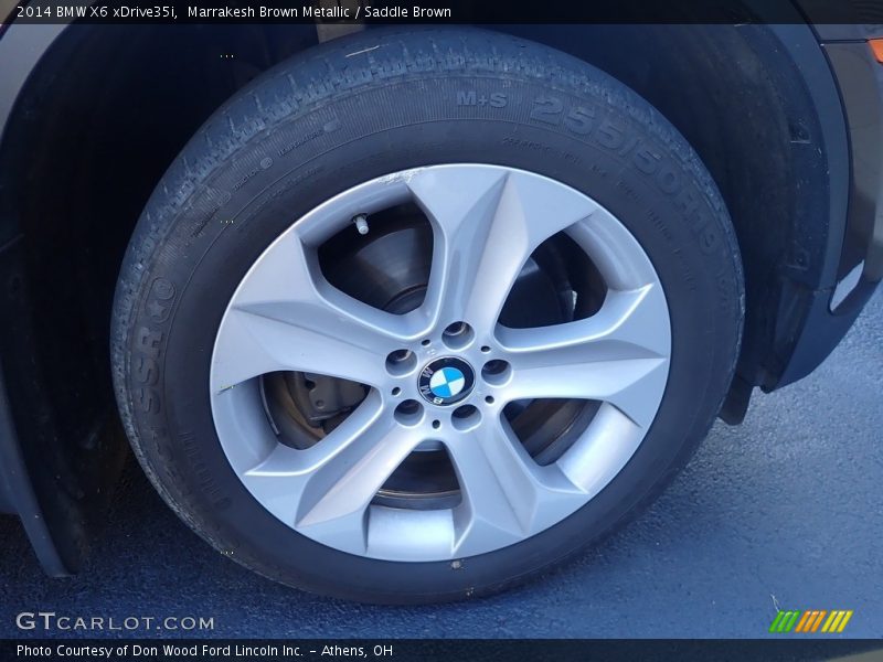 Marrakesh Brown Metallic / Saddle Brown 2014 BMW X6 xDrive35i