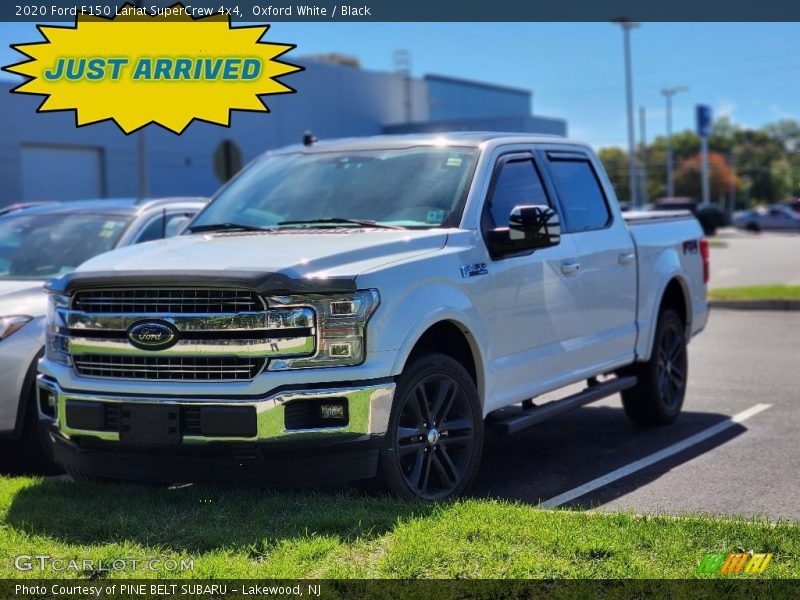 Oxford White / Black 2020 Ford F150 Lariat SuperCrew 4x4