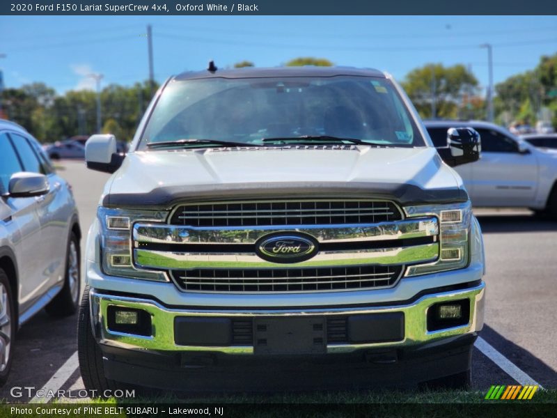 Oxford White / Black 2020 Ford F150 Lariat SuperCrew 4x4