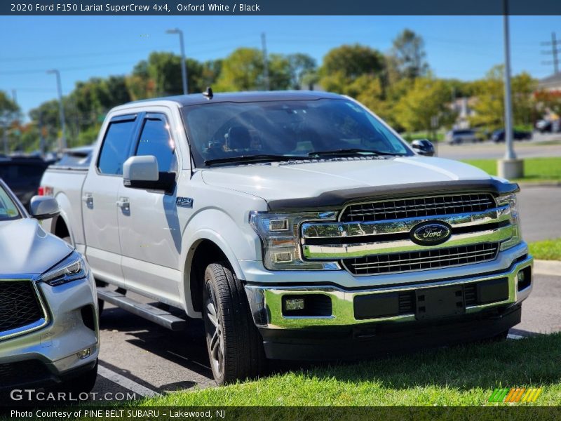 Oxford White / Black 2020 Ford F150 Lariat SuperCrew 4x4