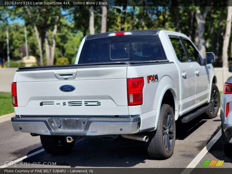 Oxford White / Black 2020 Ford F150 Lariat SuperCrew 4x4