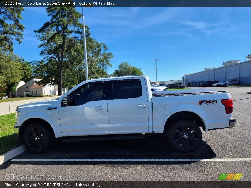 Oxford White / Black 2020 Ford F150 Lariat SuperCrew 4x4