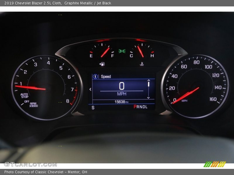 Graphite Metallic / Jet Black 2019 Chevrolet Blazer 2.5L Cloth