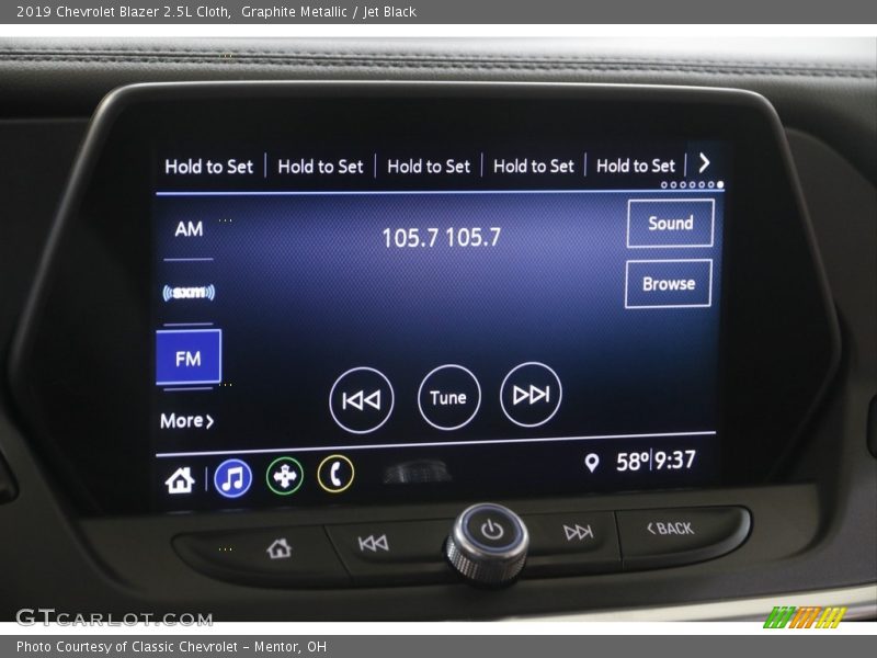 Graphite Metallic / Jet Black 2019 Chevrolet Blazer 2.5L Cloth