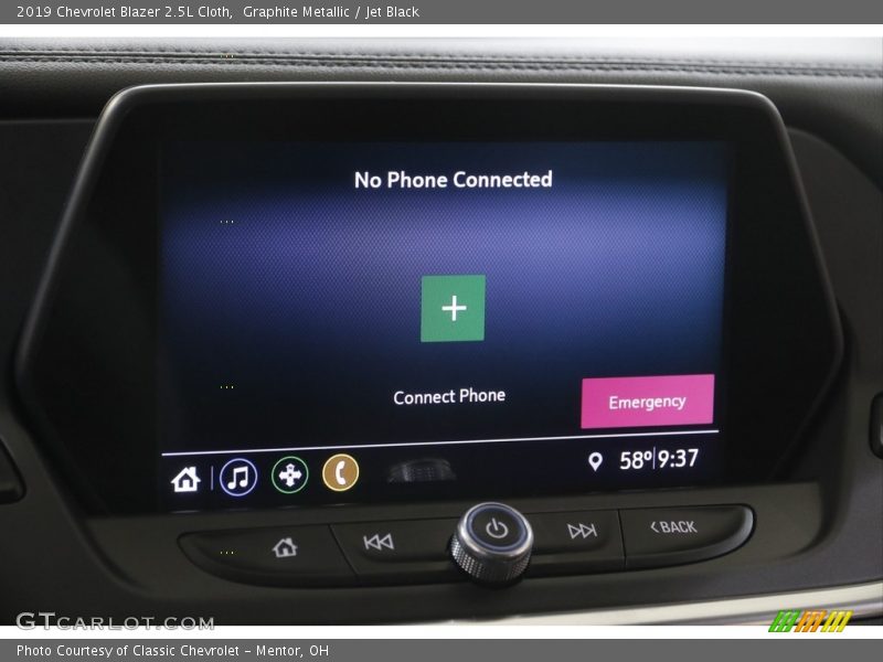 Graphite Metallic / Jet Black 2019 Chevrolet Blazer 2.5L Cloth